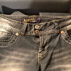Well made jeans. Used but like new